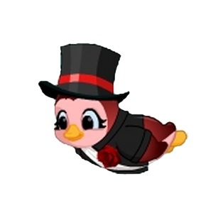 Red Dapper Penguin Pal